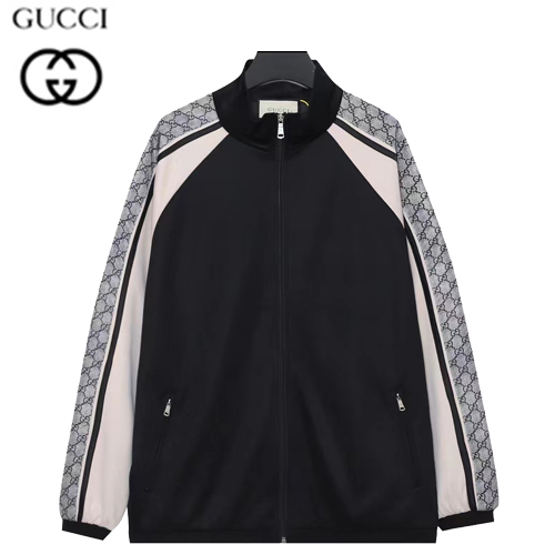 GUCCI-09233 구찌 블랙/화이트 GG 스웨트재킷 남여공용