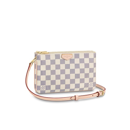 [스페셜오더]LOUIS VUITTON-N60460 루이비통 다미에 아주르 더블 집 포쉐트