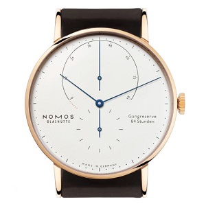 [스페셜오더]NOMOS-954 노모스 람다 로즈 골드 템퍼드 블루 핸즈 와치 42mm 