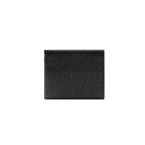 [스페셜오더]GUCCI-625562 1000 구찌 블랙 GG 엠보스 2단 지갑