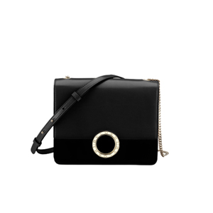 [스페셜오더]BVLGARI-39858 불가리 시그니처 스몰 플랩 커버백 Flap Cover Bag 블랙 