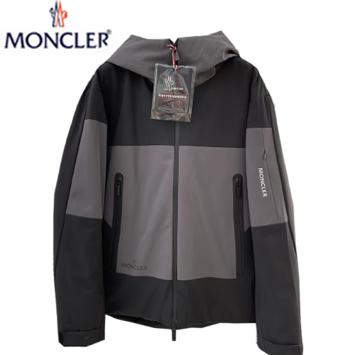 MONCLER-11154 몽클레어 블랙/그레이 나일론 패딩 남성용