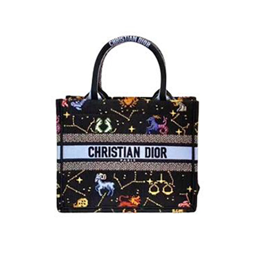 [스페셜오더]DIOR-M1265 디올 블랙 DIOR BOOK TOTE 스몰 백