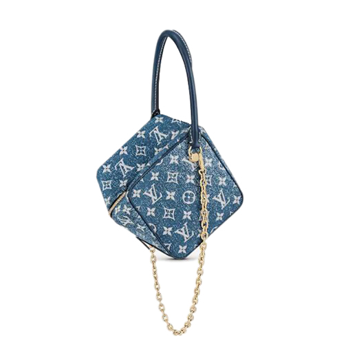 [스페셜오더]LOUIS VUITTON-M59611 루이비통 블루 모노그램 데님 스퀘어 백