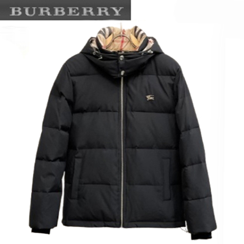 BURBERRY-11201 버버리 블랙 나일론 패딩 남여공용