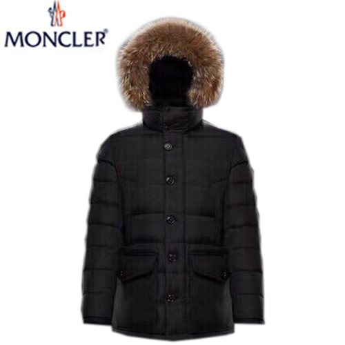 MONCLER-09195 몽클레어 블랙 나일론 패딩 남성용