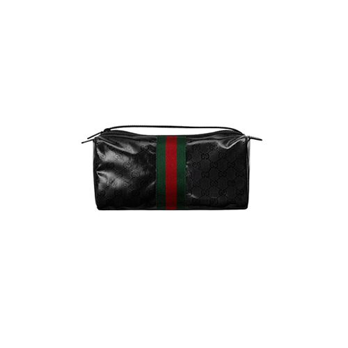 [스페셜오더]GUCCI-759689 1064 구찌 블랙 웹 코스메틱 케이스