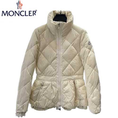 MONCLER-10255 몽클레어 아이보리 나일론 패딩 여성용