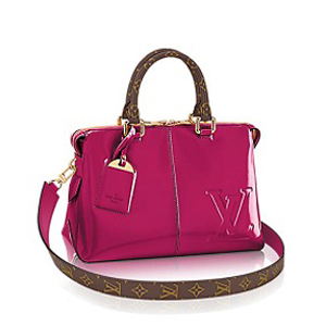 [스페셜오더]LOUIS VUITTON-M54640 루이비통 미러 베르니 Tote Miroir 토트 미러 숄더 스트랩 백 마젠타