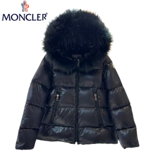 MONCLER-12146 몽클레어 블랙 나일론 패딩 여성용