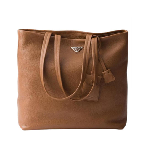 [스페셜오더]PRADA-2VG130 프라다 코냑 송아지 가죽 토트백