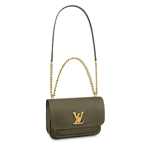 [스페셜오더]LOUIS VUITTON-M57067 루이비통 카키 송아지 가죽 스몰 락미 체인