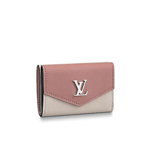 [스페셜오더]LOUIS VUITTON-M63978 루이비통 핑크 화이트 송아지 가죽 락미니 월릿