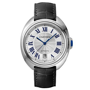 [스페셜오더]Cartier-WSCL0018 까르띠에 끌레 드 오토매틱 실버 다이얼 스틸 워치 40mm