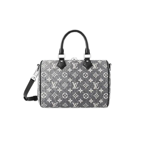 [스페셜오더]LOUIS VUITTON-M21464 루이비통 그레이 모노그램 데님 스피디 반둘리에 25