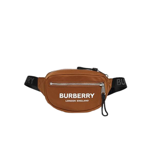 [스페셜오더]BURBERRY-80145201 버버리 다크 카멜 스몰 로고 프린트 캐논 범백