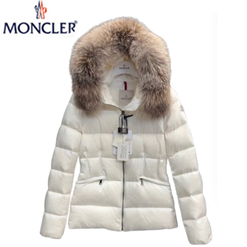 MONCLER-09278 몽클레어 화이트 나일론 패딩 여성용