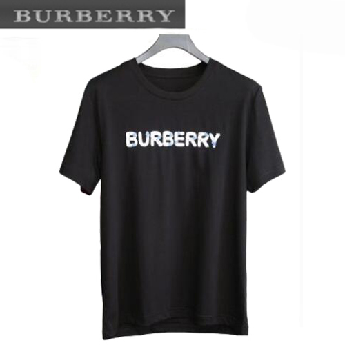 BURBERRY-07287 버버리 아플리케 장식 티셔츠 남성용(2컬러)