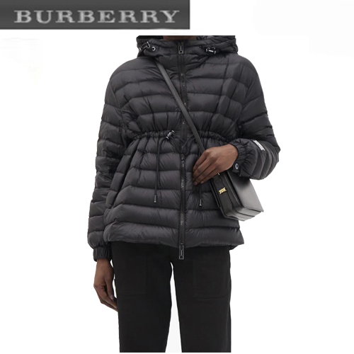 BURBERRY-11108 버버리 블랙 나일론 패딩 여성용