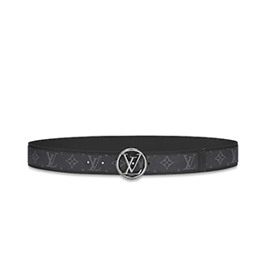 LOUIS VUITTON-M0116T 루이비통 모노그램 이클립스 LV 서클 벨트 40MM