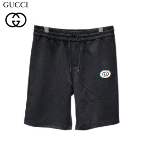 GUCCI-07129 구찌 블랙 더블 G 스웨트쇼츠 남성용