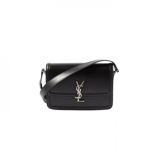 [스페셜오더]SAINT LAURENT-634305 생 로랑 블랙 실버메탈 솔페리노 미디엄 사첼백 23CM