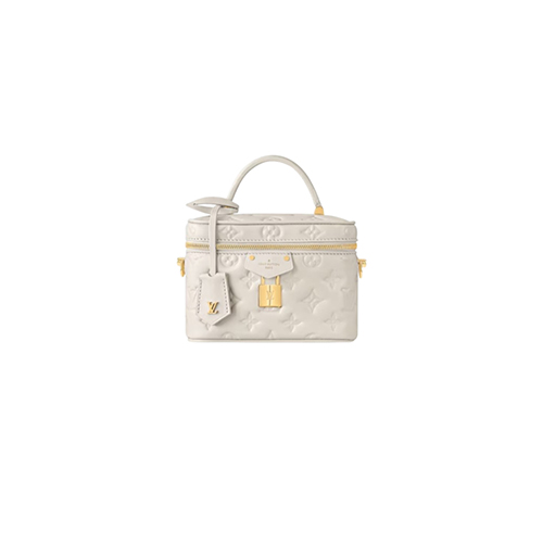 [스페셜오더]LOUIS VUITTON-M25219 루이비통 화이트 모노그램 램스킨 베니티 PM