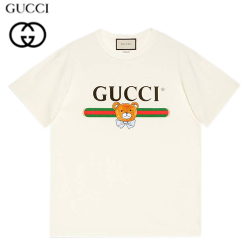 GUCCI-615044 9095 구찌 아이보리 코튼 KAI x Gucci 티셔츠 남여공용