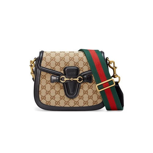 [스페셜오더]GUCCI-383848 구찌 블랙 오리지널 GG Lady 레이디 Web 웹 숄더백