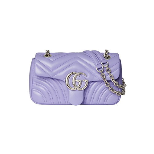 [스페셜오더]GUCCI-837280 5306 구찌 퍼플 GG 마몽 스몰 숄더백