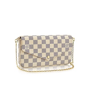 LOUIS VUITTON-N63106 루이비통 아주르 다미에 포쉐트 펠리시 