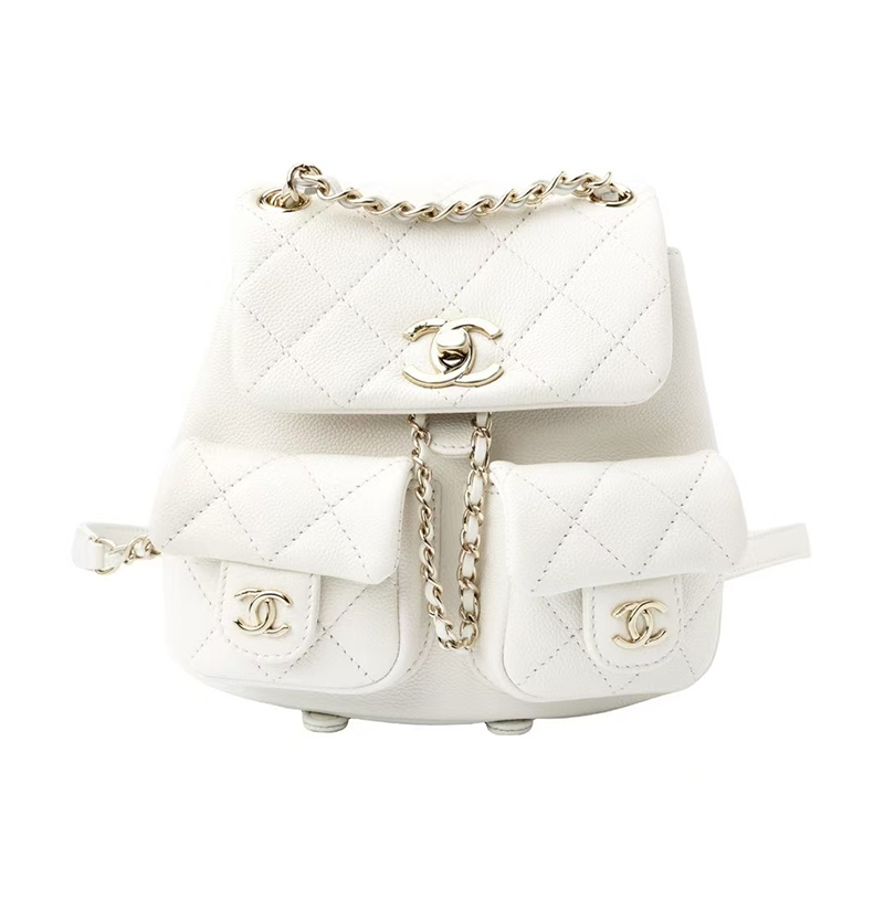 [스페셜오더]CHANEL-09133 샤넬 24A Duma 화이트 백팩 